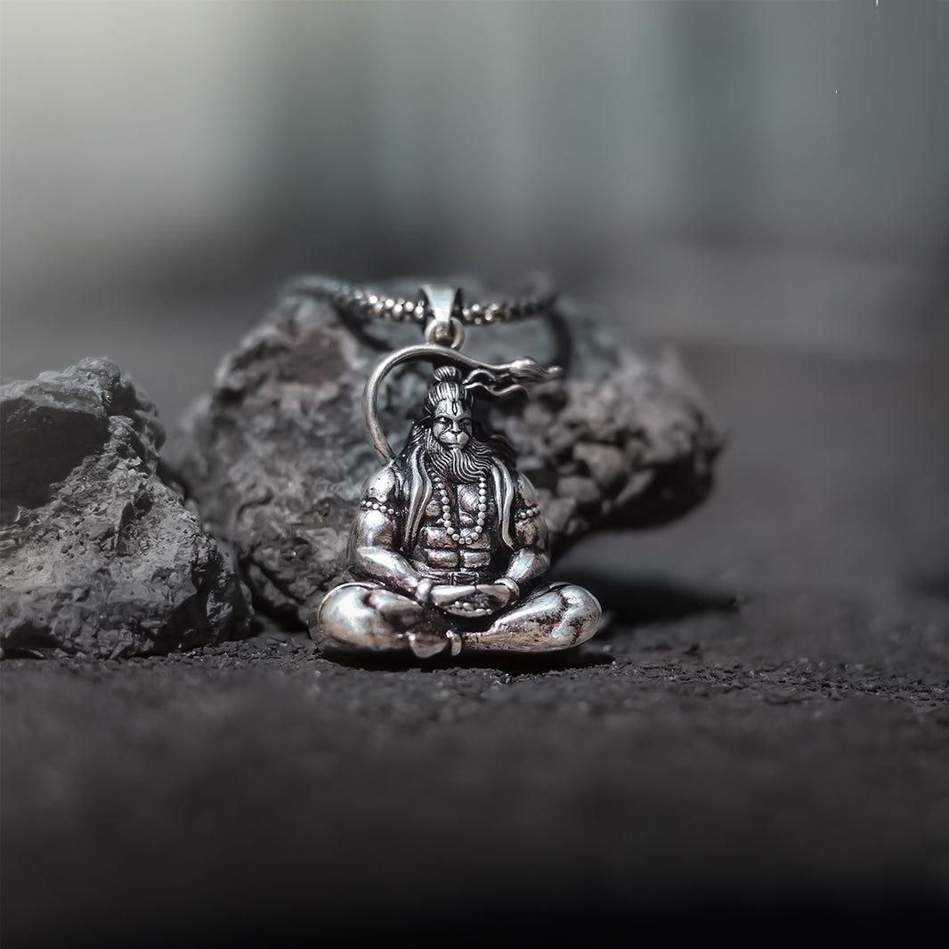 Hanuman Ji Locket With Chain