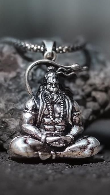 Hanuman Ji Locket With Chain